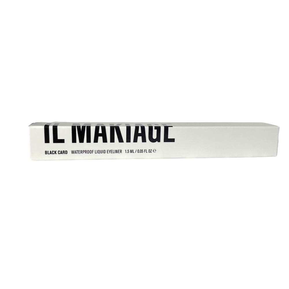 NIB IL MAKIAGE Waterproof Liquid Eyeliner "Black Card"